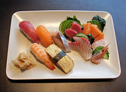 Sushi Gerichte - auch zum mitnehmen - Japanisches restaurant Fuji in Köln Ehrenfeld